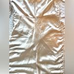 Hello Molly Get Outta Here Satin Dress Light Gold Photo 7