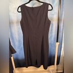 Tahari  Navy Coat and Dress Set Photo 4