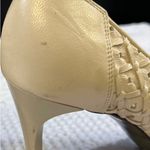via spiga Women's Beige Leather Shoes/Heels Size 6M SKU 5134 Photo 7