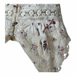 FP Intimately Out & About Maxi Slip Dress Floral XS Boho Coquette Victorian Lace Black Photo 3