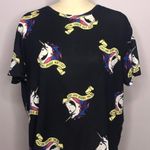 ZARA Trafaluc Unicorn Shirt Photo 0