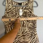 Grace Elements NWT silk animal print tank size 12 Photo 5