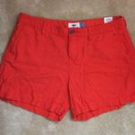 Old Navy linen blend orange shorts Photo 1