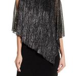 Connected Apparel  Metallic Cape dress August sale Photo 1