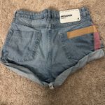 One Teaspoon  Shorts Denim and Pink Photo 1