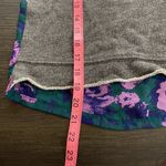 Xhilaration  gray floral sheer raw hem XS Photo 6