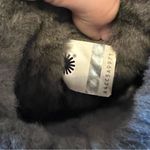 UGG  Classic mini suede women’s boot, grey and metallic, shearling size 7US Photo 6