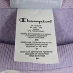 Champion 90s Vintage Pastel Purple Crewneck Pullover Logo Sweatshirt XS Photo 3