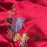 VTG HANDMADE‎ pink SILK Dress Modern Qipao Chinese Cheongsam Dress S Christmas Photo 3