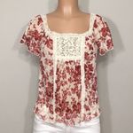 Denim & Supply Ralph Lauren New. Floral semi sheer top. NWOT Photo 2