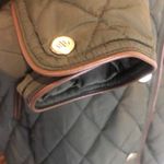 Ralph Lauren  Olive Green Quilted Diamond Riding Coat w Removable Hood Large Photo 11