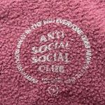 Anti Social Social Club Floral Hoodie Small Maroon Streetwear EUC Photo 4