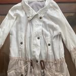 Blu Pepper  Linen Utility Two Tone Jacket Size Small linen and cotton blend Photo 1