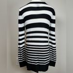 White House | Black Market Metallic Striped Button Down Sweater Cardigan Sz Small Photo 2
