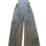 ee:some Mineral Washed Tie Dye Jumpsuit in Denim, Sz S Blue Photo 5