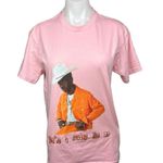 Next Level Apparel Lil Nas Womens Pink Unlikely Cowboy Artist Fan Short Sleeve Tee T-Shirt Top Sz S Photo 1