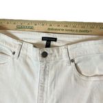 Eileen Fisher  Women's 8 White High Rise Stretch Ankle Organic Minimalist Capsule Photo 6