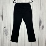 Ann Mashburn  Black Cropped Flare Jeans Size 28 (28 x 27.5) Mid-Rise Photo 4