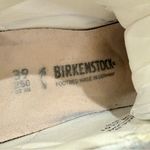 Birkenstock  Bend Sneaker Size 8/39 White Low Top Cork Leather Minimal Classic Photo 13