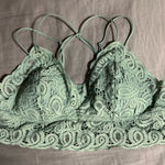 PINK - Victoria's Secret  Lace Bralette in Gray Photo 0