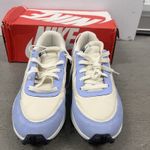 Nike ‎ Waffle Debut Womens Size 11 Soft Pearl White Blue Black DH9523-007 Photo 4