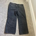 EXPRESS NWT 90s Midrise Ankle Boot Black Distressed Jeans Denim Casual 12 Photo 5