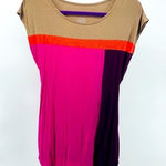 Liz Lange  Color Block Tunic‎ Z194 Photo 0