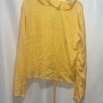 EXPRESS NWT  S Top Top Blouse Golden Yellow Cropped SEXY Photo 4