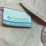 Columbia  Light Pink Button-Down Camp Shirt Photo 4