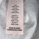 Cinq à Sept Cinq A Sept Asher Blue and White Striped Shirt  Dress | Size 4 Photo 8