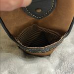 Western Bronze Floral Buckle Conceal Carry Shoulder Bag Tan Photo 13