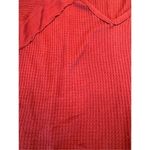 We The Free  waffle knit long sleeve size medium red Photo 2