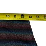 Soprano  Multicolor Striped Metallic Lined Dress Women's Size Medium NWT | 3-25-1 Photo 4