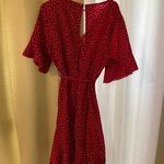 SheIn Red Polka Dot Dress Photo 2