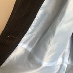 Larry Levine Signature by  Blazer Women’s Size 10 Brown with blue pinstripes Photo 11