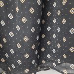 Joan Vass  New York Blouse Top Women's XS Extra Small Black Long Sleeve Pullover Photo 5