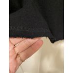 Le miel‎ boutique black long sleeve Medium Lounge Top Raw Seams Fluff Sleeve Photo 2