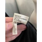 Calvin Klein  Black Belted Jacket Women's‎ Sz L Collared Zip Up Lightweight Photo 7