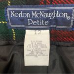 Norton Mcnaughton Vintage 90s red tartan plaid wool shorts punk grunge Photo 5