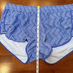 prAna  Poppy Chevron Printed Running Shorts Lined Blue Size‎ XL Photo 8