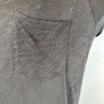 ATM Womens Short Sleeve Crew Tee Maxi Dress L Large Black Cotton Jersey Photo 2