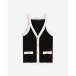 J. Crew Vintage rib lady tank top Black Size XS NWT Photo 1