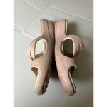 Crocs Cotton Candy Stucco Hilga Slide Womens Size 8 Pink Sandals Wedge Photo 1