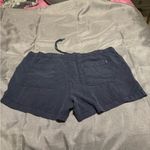 Gap Blue Cargo Shorts Elastic Waist Relaxed Fit Photo 1