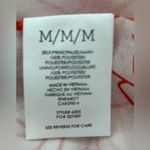 CAbi M Wide Strap Sketch Floral Tank Top in Orange on White Photo 6