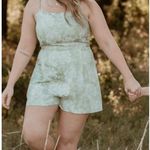 Satin romper Green Size M Photo 1