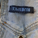 Blue Spice Denim Rolled Cuff Shortalls Size 9 Photo 1