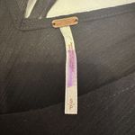 Free People Women's Size Small Black Lace Waist Cutout V Neck Mini Tunic Dress Photo 4