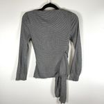 ZARA  Women's tie side Blouse Top sz XS Preppy Contemporary‎ Office Chic Photo 6