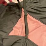 J.Crew  Reimagined Safari Green One Piece Scoop Neck Swimsuit size 22 Photo 10